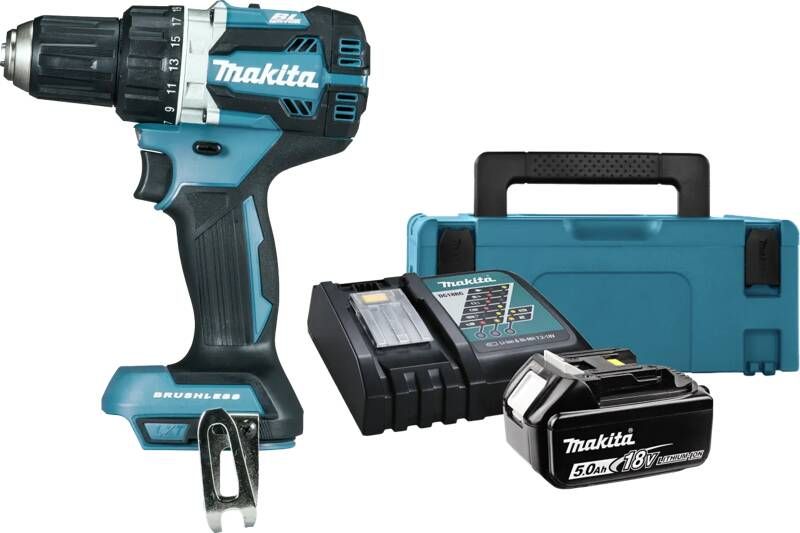 Makita DDF484ZJ + 5Ah accu (1x)