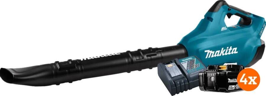 Makita DUB362Z 18v 5 0 Ah Accu (4x) Starterspakket