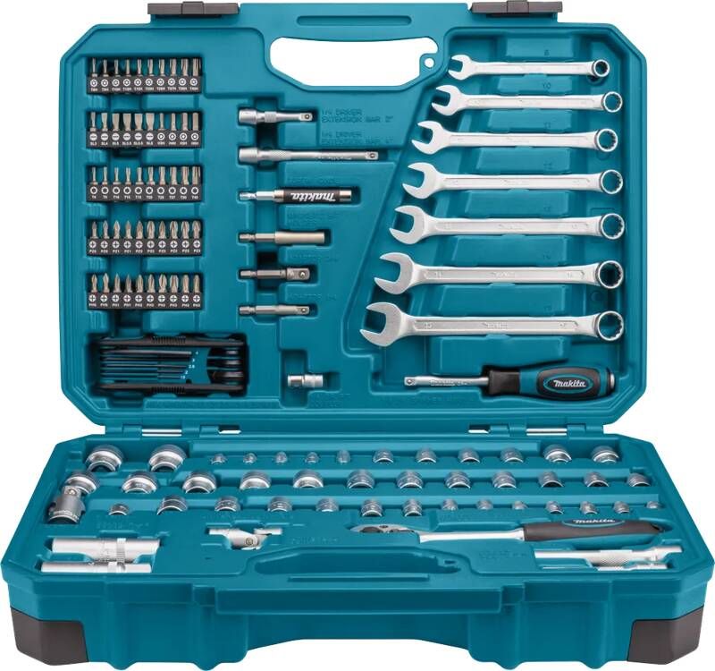 Makita E-06616 Handgereedschapset 120-delig In Koffer
