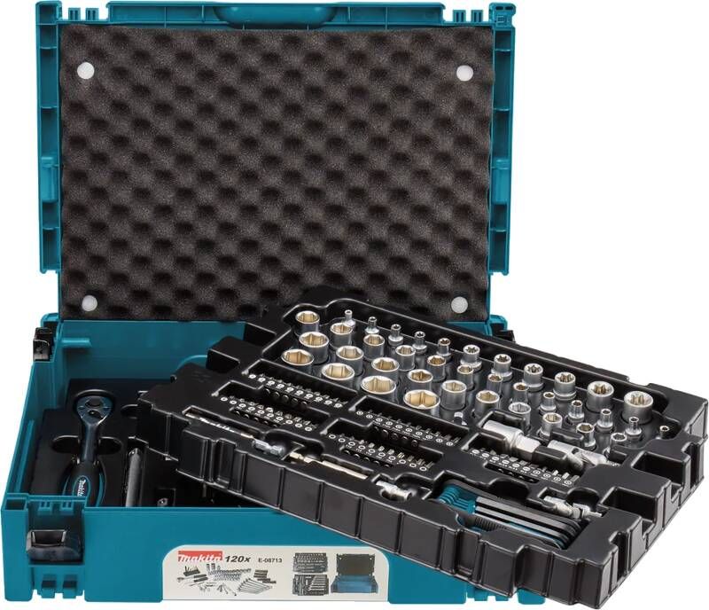 Makita Handgereedschap Set 120-delig In Mbox E-08713