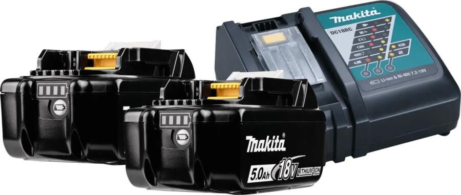 Makita BL1850B LXT 18V 5 0 Ah Accu (2x) + Acculader 14 4 18V DC18RC