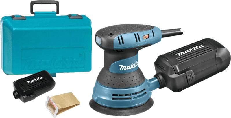 Makita BO5031K 125 Mm Excenter Schuurmachine In Koffer 230V