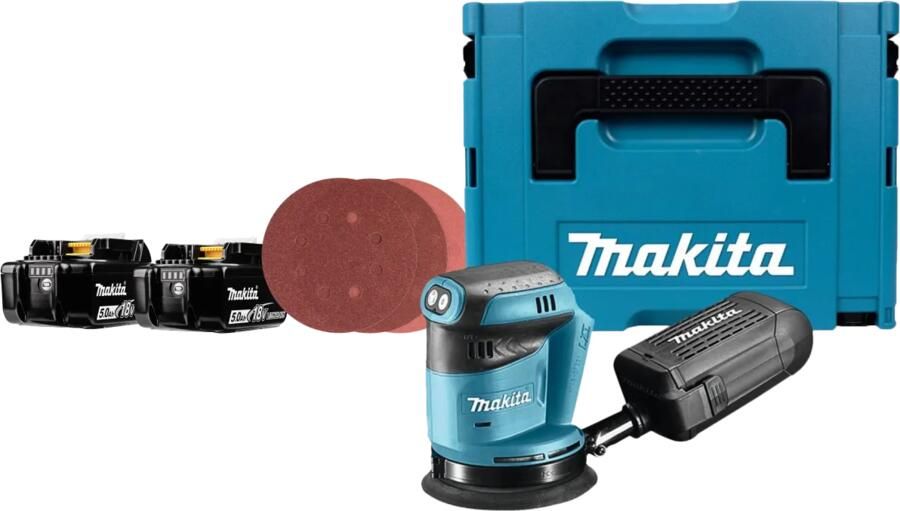 Makita DBO180ZJ 5 0 Ah Accu Compleet Pakket