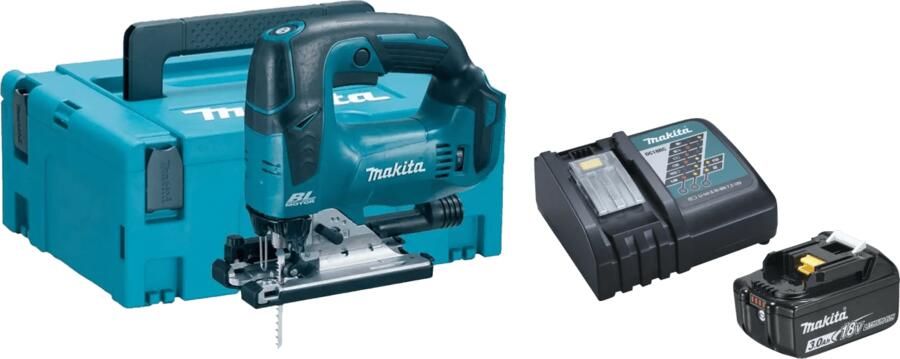 Makita DJV182ZJ + Startset 18V LXT 3 0 Ah BL1830B DC18RC
