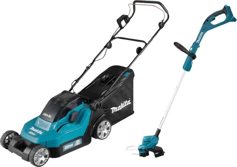 Makita DLM382Z (zonder accu) + DUR193Z (zonder accu)