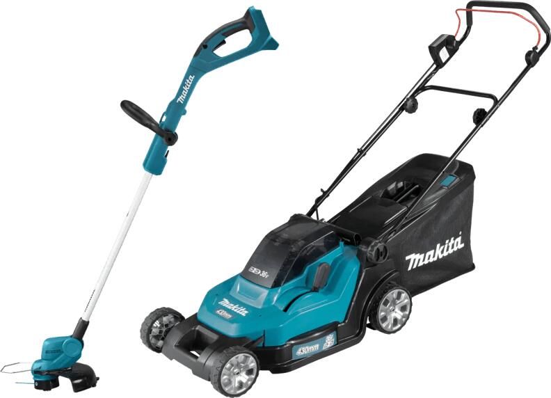 Makita DLM432Z (zonder accu) + DUR193Z (zonder accu)