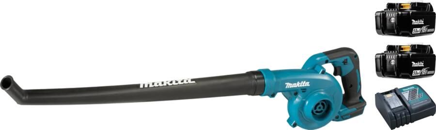 Makita DUB186ZX1 5 0 Ah Accu (2x) Starterspakket