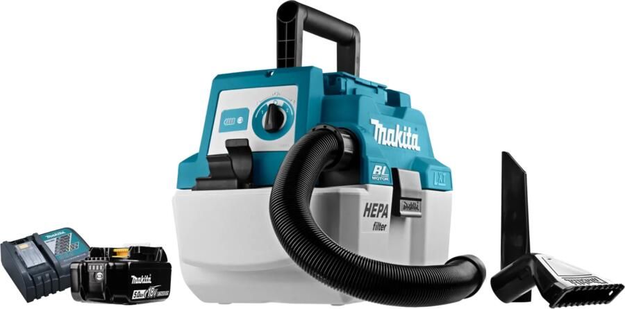Makita DVC750LZX1 5 0 Ah Accu Starterspakket