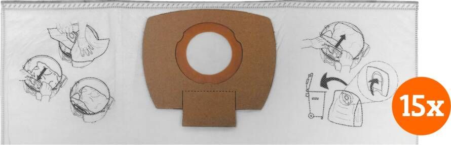 Makita P-72899 stofzak (15 stuks)