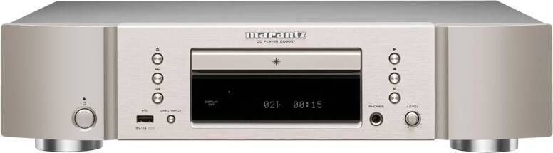 Merkloos Marantz CD6007 cd-speler zilver ingebouwde DAC