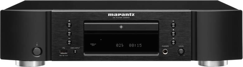 Merkloos Marantz CD6007 cd-speler zwart ingebouwde DAC