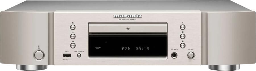 Merkloos Marantz CD6007 cd-speler zilver ingebouwde DAC