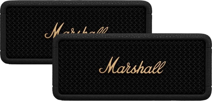 Marshall Emberton III BT Black & Brass Duo Pack