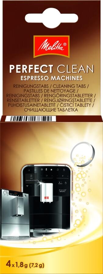 Melitta Reinigingstabletten PERFECT CLEAN voor volautomatische koffiezetapparaten