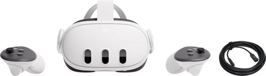 META Quest 3 512GB + BlueBuilt PC Link Cable