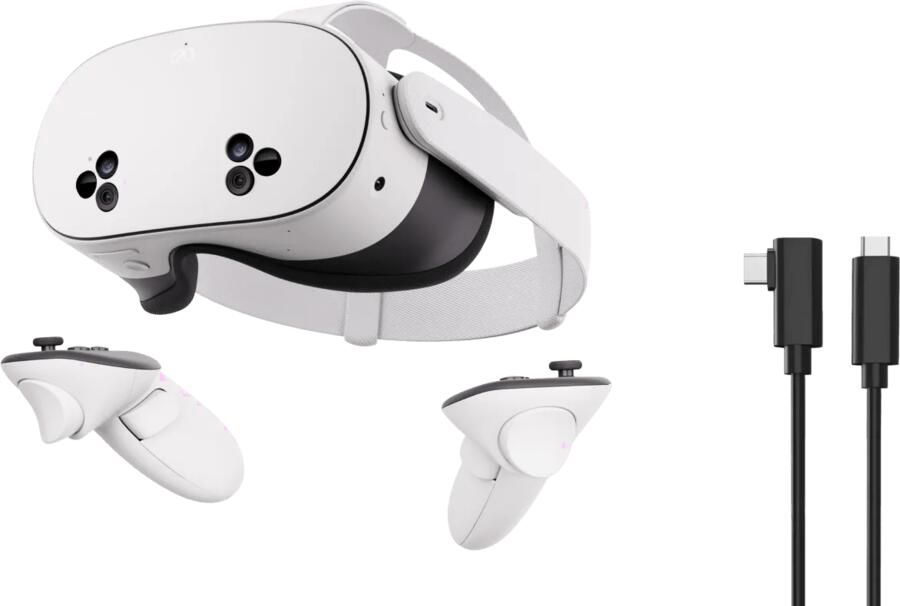 META Quest 3S 256GB + BlueBuilt PC Link Cable