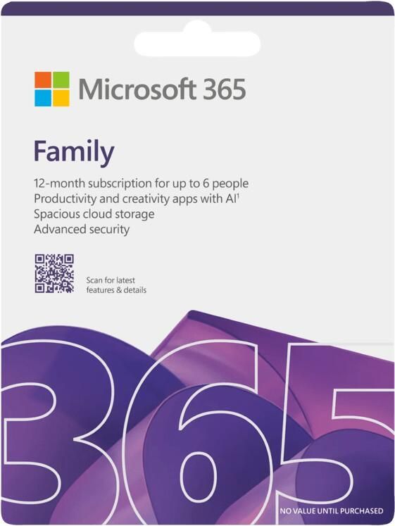 Microsoft 365 Family EN Abonnement 1 jaar