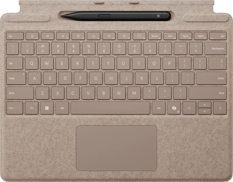 Microsoft Surface Pro 13 Inch Type Cover met Slim Pen Duinzand Qwerty