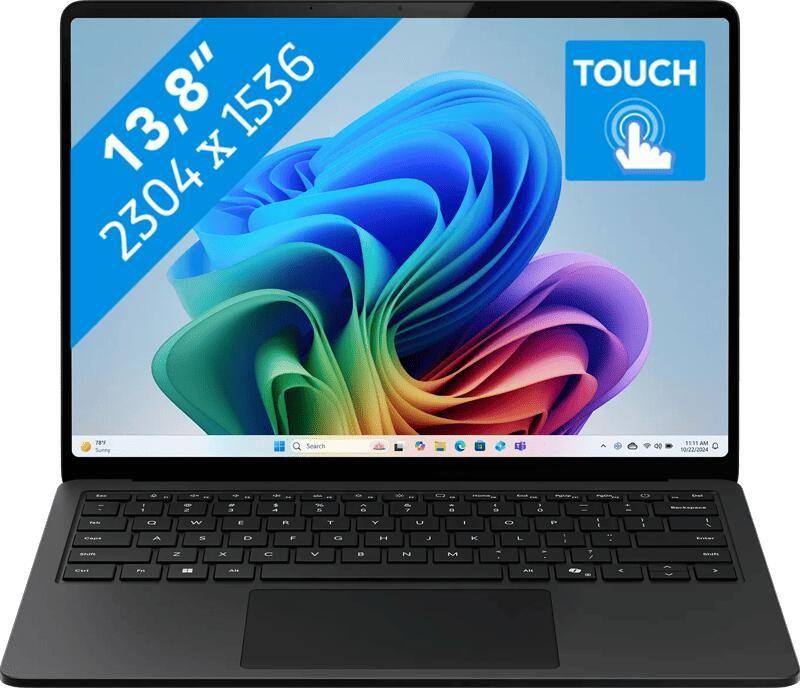 Microsoft Surface Laptop 8th Gen 13 M12 16GB 512GB Black QWERTY