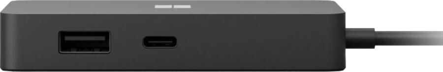 Microsoft Surface USB-C Travel Hub Bedraad USB 3.2 Gen 2 Zwart