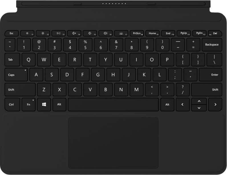 Microsoft Surface Go Type Cover QWERTY Zwart