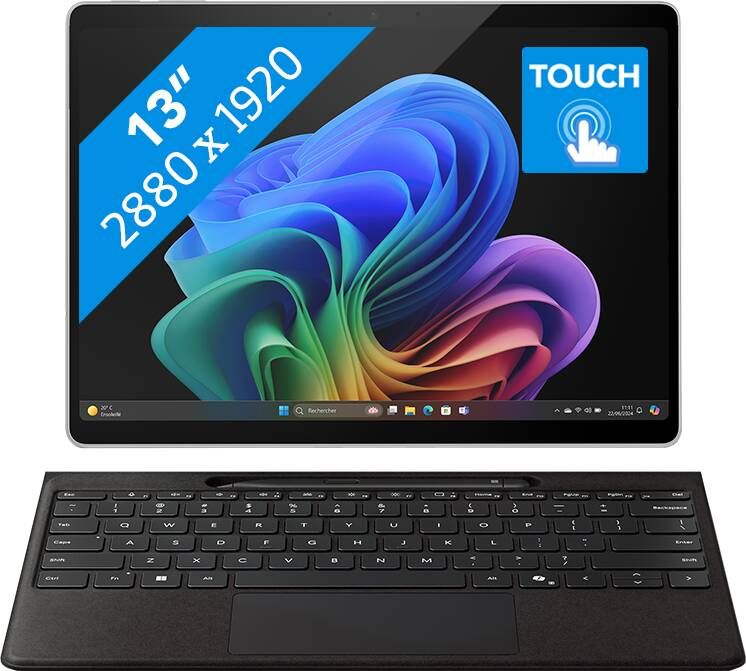 Microsoft Surface Pro Copilot+ PC Snapdragon X Plus 16GB 256GB Platinum