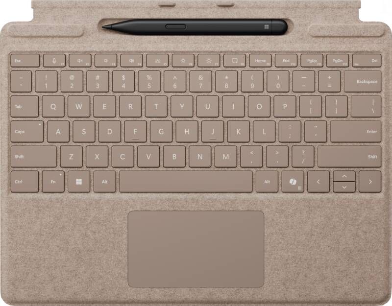 Microsoft Surface Pro Type Cover met Slim Pen Duinzand Qwerty