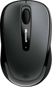 Microsoft Wireless Mobile Mouse 3500 Donkergrijs Zwart