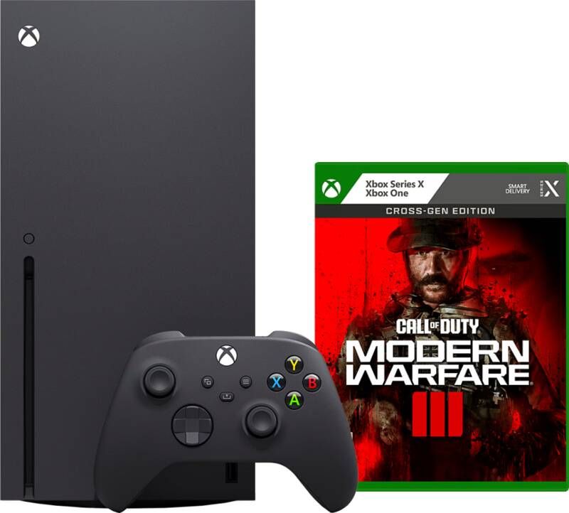 Microsoft Xbox Series X + Call of Duty: Modern Warfare III