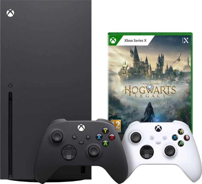 Microsoft Xbox Series X + Hogwarts Legacy + Xbox Controller Wit