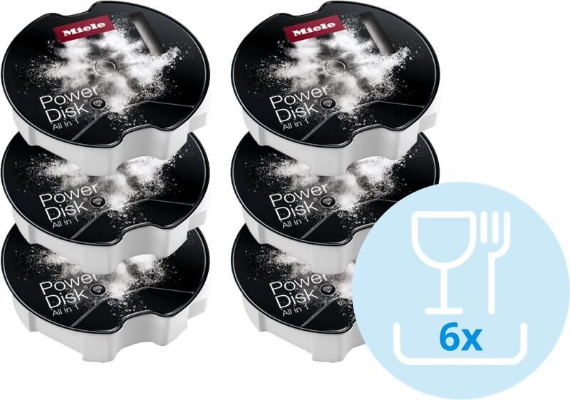 Miele PowerDisk voorraadset 6 stuks Vaatwassers accessoire
