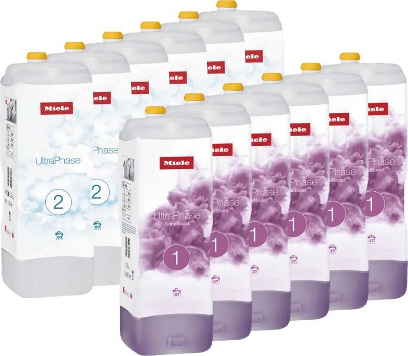 Miele Set UltraPhase 1 & 2 FloralBoost (12 flacons) jaarpakket