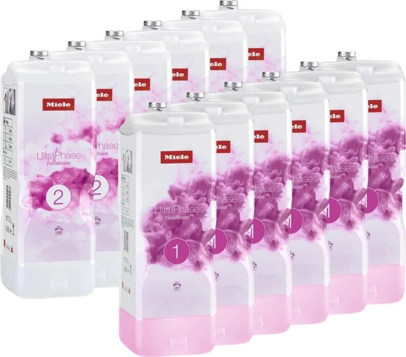 Miele Set UltraPhase 1 & 2 FloralBoost (12 flacons) jaarpakket