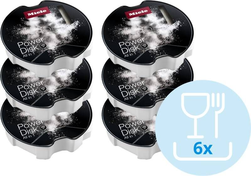 Miele PowerDisk voorraadset 6 stuks Vaatwassers accessoire