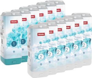 Miele Set UltraPhase Refresh Elixir 1 & 2 (12 flacons) jaarpakket