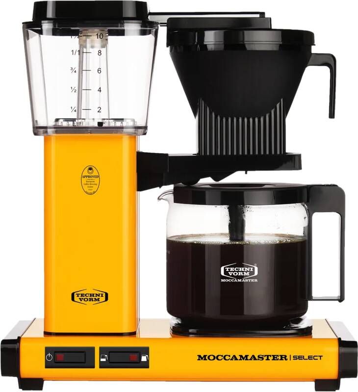 Moccamaster KBG Select Yellow | Filterkoffiezetapparaten | Keuken&Koken Koffie&Ontbijt | 8712072539846