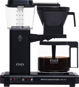 Moccamaster KBG Select Koffiezetapparaat Matt Black – 5 jaar garantie