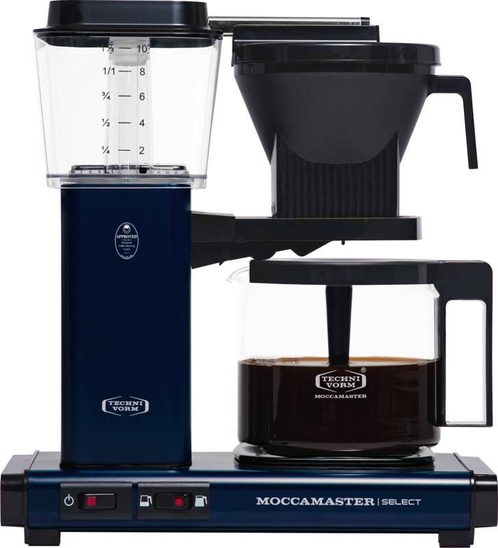Moccamaster KBG Select Midnight Blue | Filterkoffiezetapparaten | Keuken&Koken Koffie&Ontbijt | 8712072539785