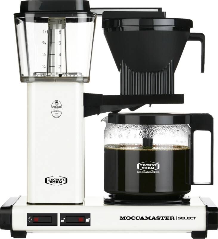 Moccamaster KBG Select Off-White | Filterkoffiezetapparaten | Keuken&Koken Koffie&Ontbijt | 8712072539747 - Foto 1