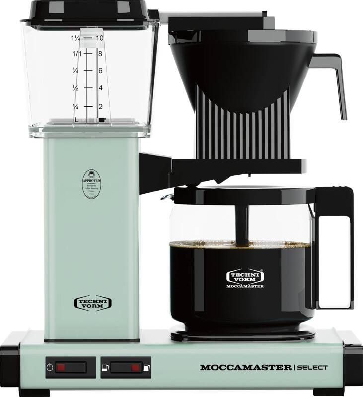 Moccamaster KBG Select Pastel Green | Filterkoffiezetapparaten | 8712072539761