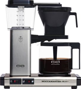 Moccamaster KBG Select Koffiezetapparaat Brushed – 5 jaar garantie