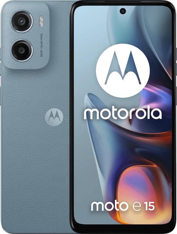 Motorola Moto E15 64GB Blauw 4G