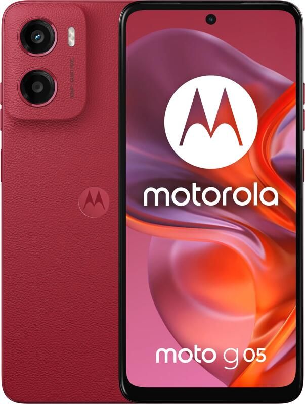 Motorola Moto G05 Plume Red | Android smartphones | 0840023281617