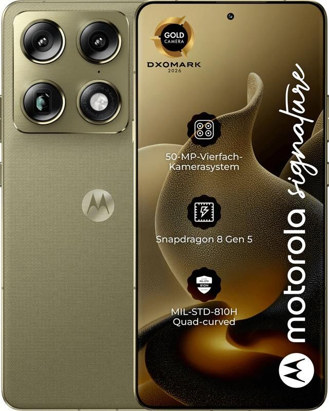 Motorola Signature 512GB groen 5G