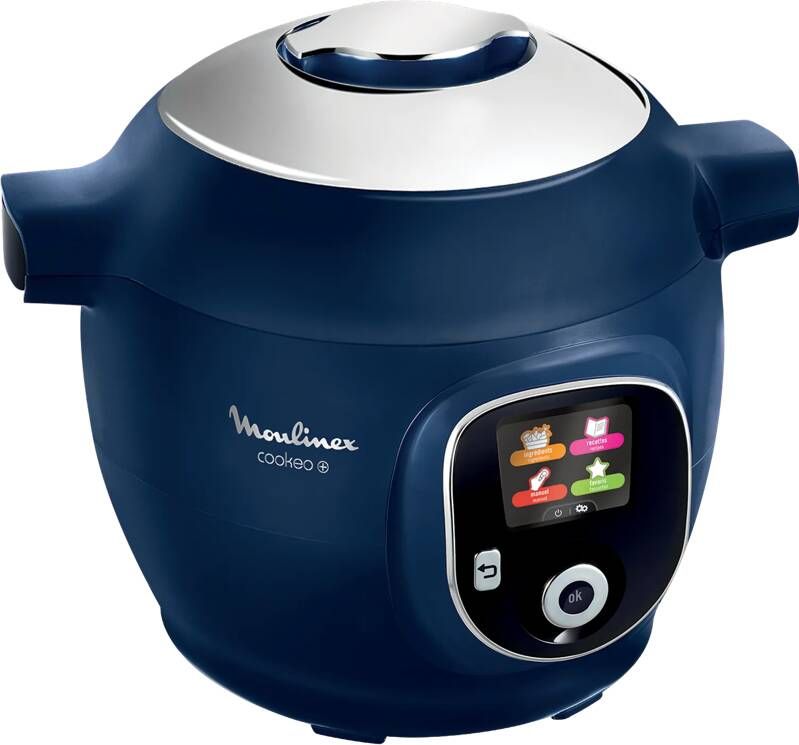 Moulinex Cookeo+ CE851410 Intelligente Hogedruk Multicooker 6 programma's 6L Blauw