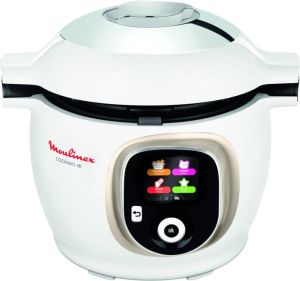 Moulinex CE851A10 COOKEO + 6 L Smart Multicooker 150 voorgeprogrammeerde recepten Stap voor stap handleiding Wit