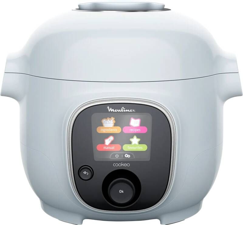 Moulinex Cookeo Mini hogedruk slimme multicooker 3 l 150 geïntegreerde recepten intuïtief speciale toepassing CE880410