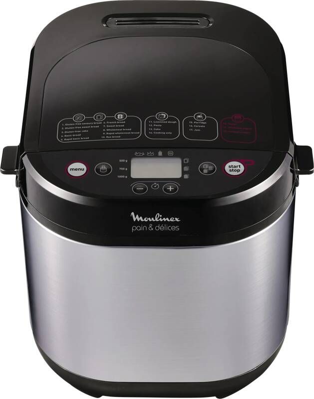 Moulinex Pain&Délices OW240E30 | Broodbakmachines | Keuken&Koken Keukenapparaten | OW240E
