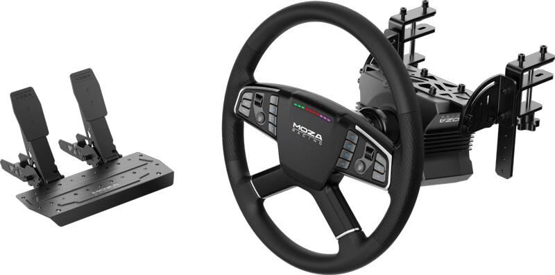 Moza RS071 PC Trucking Wheel Bundel