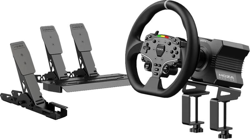 Moza SR-Pedalen Set + Clutch Pedal